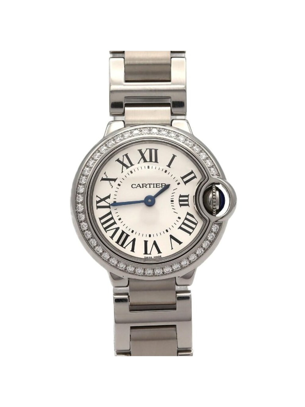 Cartier Ballon Bleu SM D 4 SS Quartz Watch